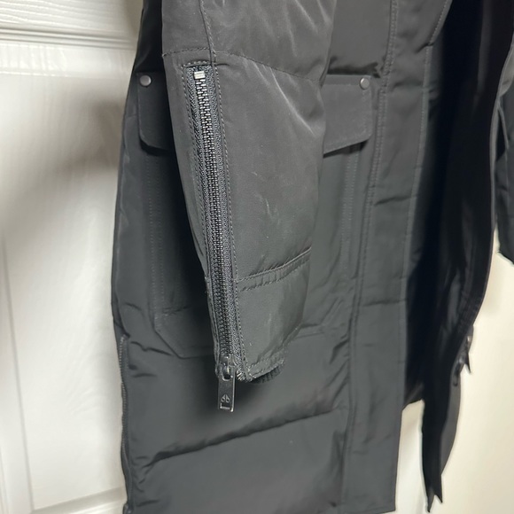 MOOSE KNUCKLES-Black Parka - Picture 6 of 14